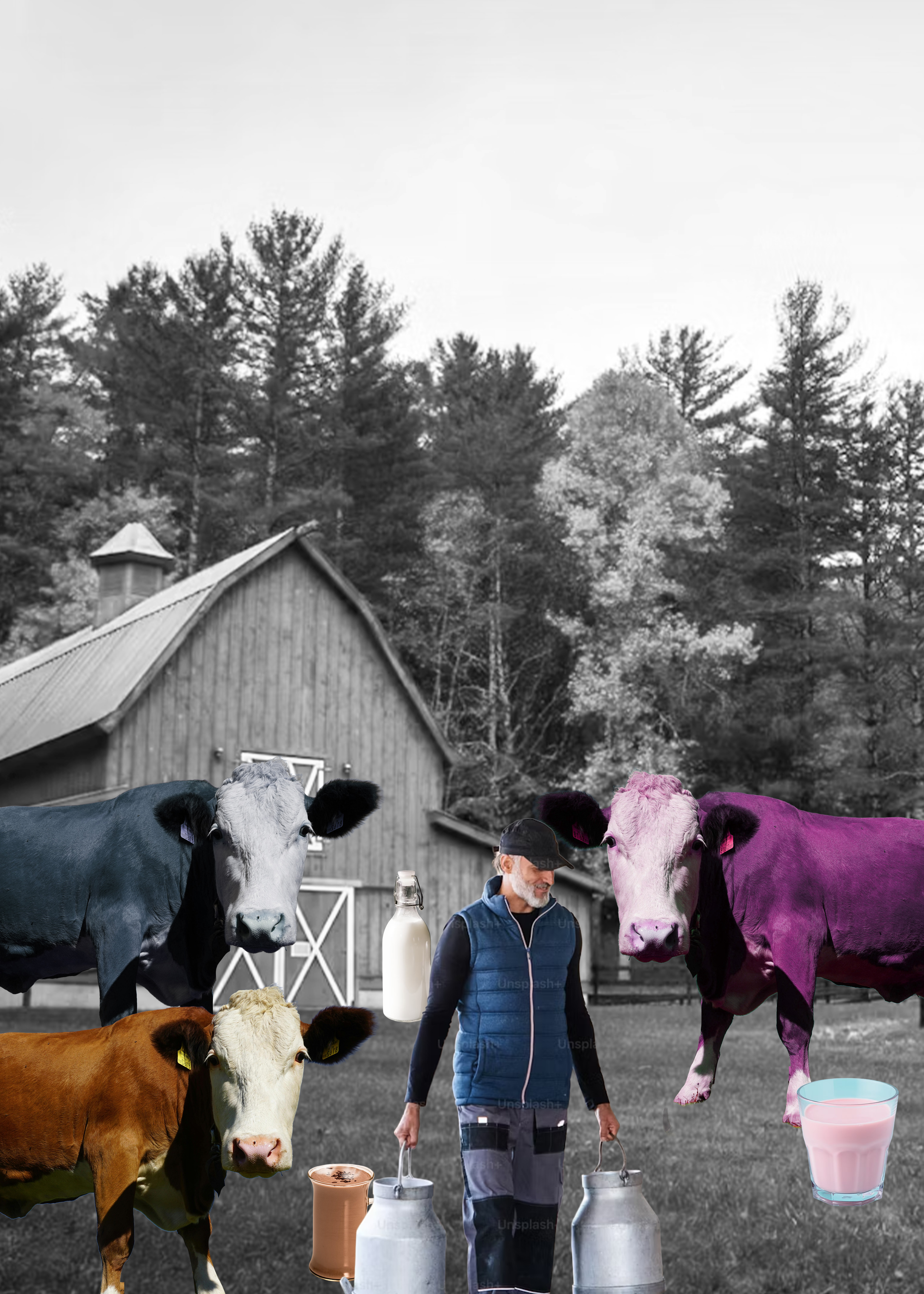  Collage Critique Do we know where does Food Come from?