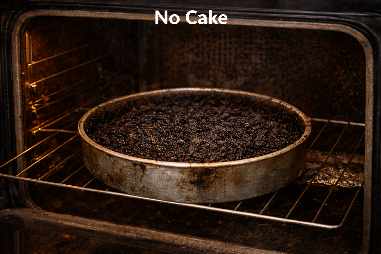 No cake again