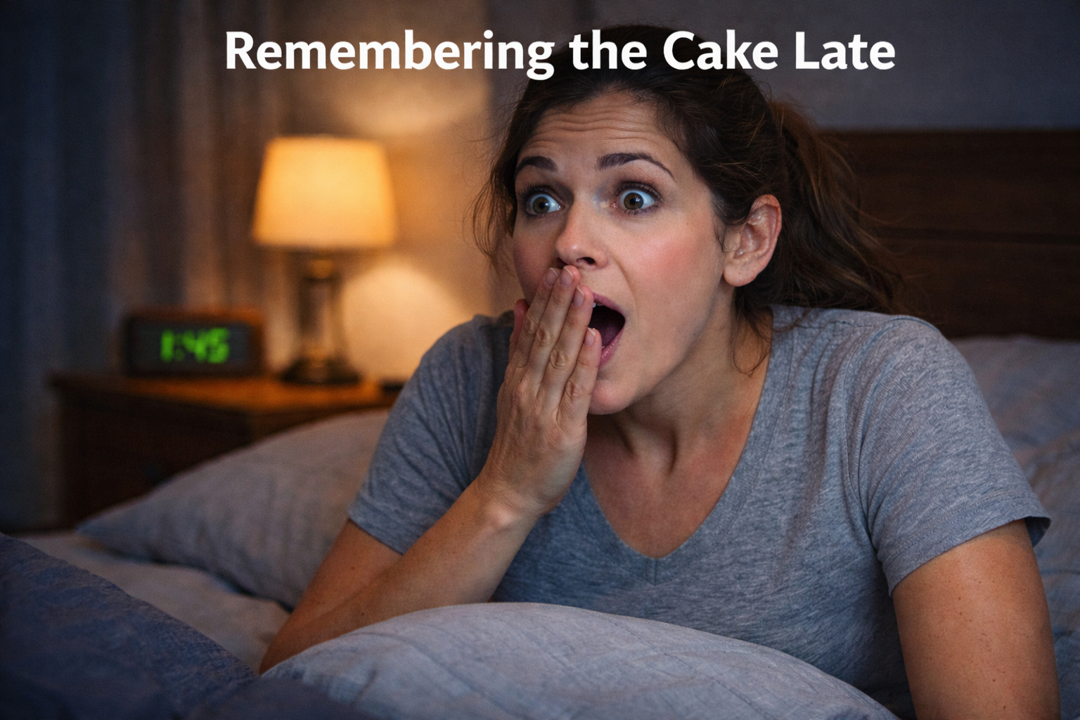 You remember the cake late
